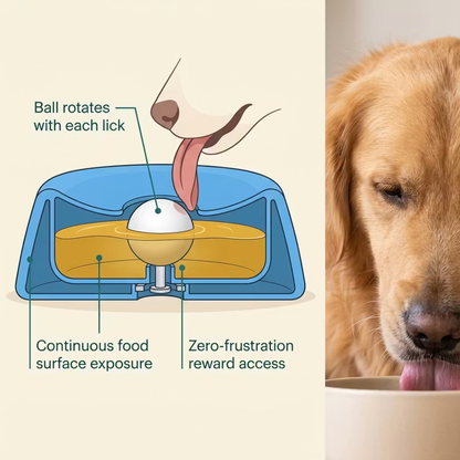 Calm Bowl — For Dogs Who Panic When You Leave