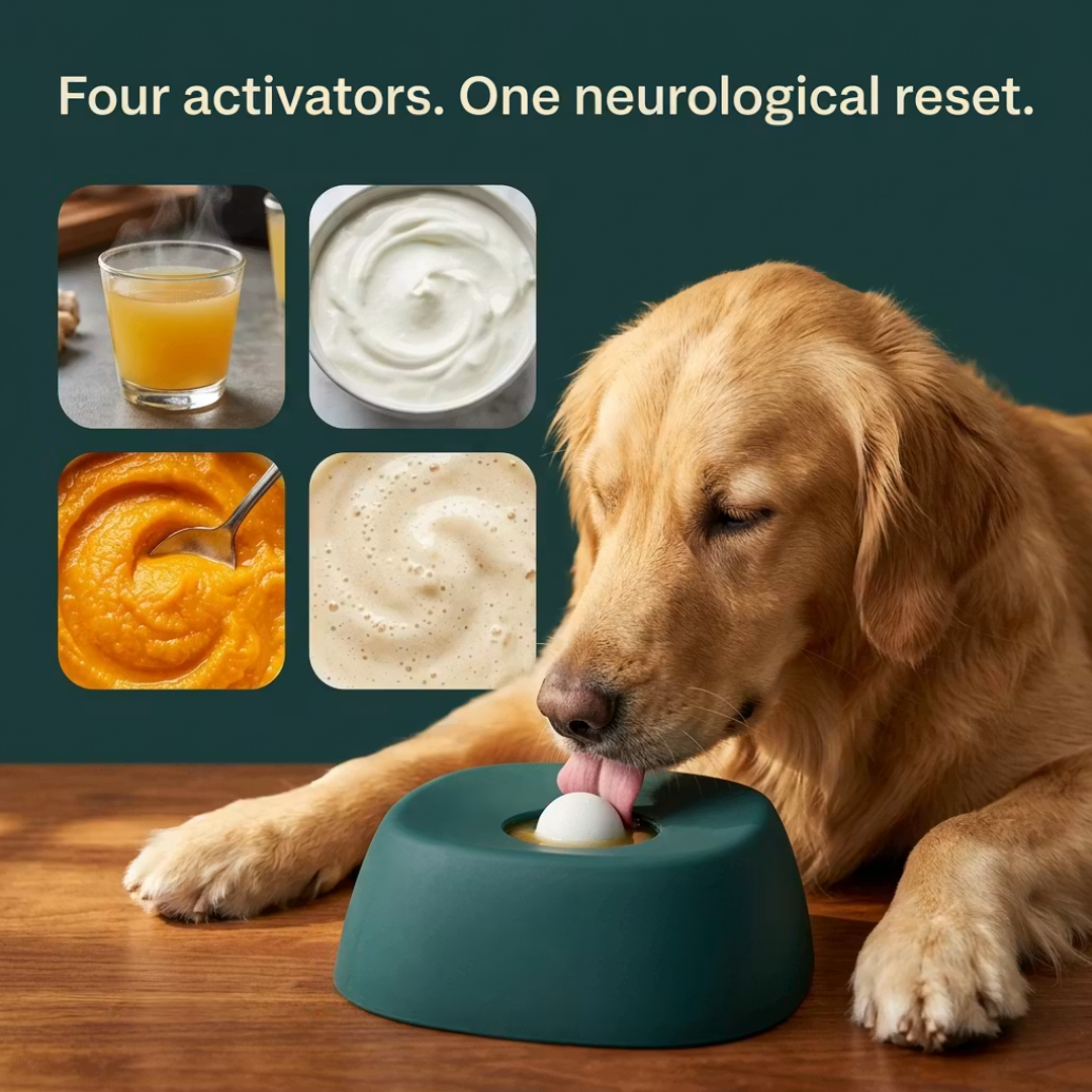 Calm Bowl — For Dogs Who Panic When You Leave